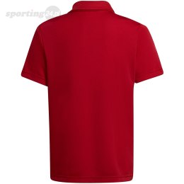 Koszulka dla dzieci adidas Entrada 22 Polo czerwona H57495 Adidas teamwear