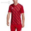 Koszulka męska adidas Entrada 22 Graphic Jersey czerwono-bordowa HB0572 Adidas teamwear