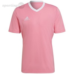 Koszulka męska adidas Entrada 22 Jersey różowa HC5072 Adidas teamwear