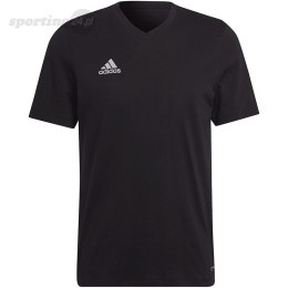 Koszulka męska adidas Entrada 22 Tee czarna HC0448 Adidas teamwear
