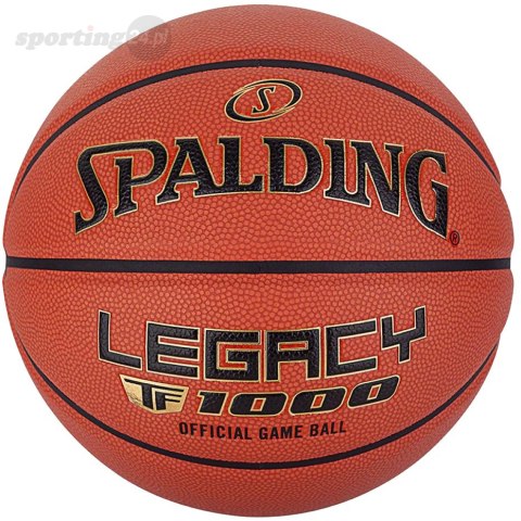 Piłka do koszykówki Spalding TF-1000 Legacy brązowa 76963Z Spalding