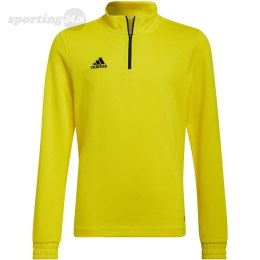 Bluza dla dzieci adidas Entrada 22 Training Top żółta HI2133 Adidas teamwear