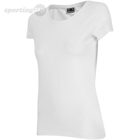 Koszulka damska 4F biała H4Z22 TSD353 10S 4F