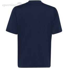 Koszulka dla dzieci adidas Entrada 22 Graphic Jersey granatowo-czarna HF0122 Adidas teamwear