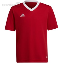 Koszulka dla dzieci adidas Entrada 22 Jsy czerwona H57496 Adidas teamwear