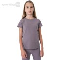 Koszulka dla dziewczynki 4F fioletowa HJZ22 JTSD002 51S 4F