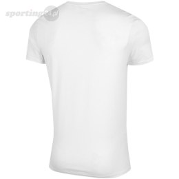 Koszulka męska 4F biała H4Z22 TSM032 10S 4F