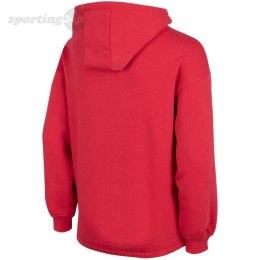 Bluza dla dziewczynki 4F czerwona HJZ22 JBLD004 62S 4F