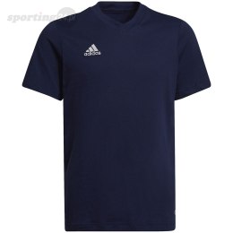 Koszulka dla dzieci adidas Entrada 22 Tee granatowa HC0445 Adidas teamwear