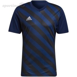 Koszulka męska adidas Entrada 22 Graphic Jersey granatowo-czarna HF0131 Adidas teamwear