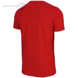 Koszulka męska 4F czerwona H4Z22 TSM353 62S 4F