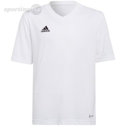Koszulka dla dzieci adidas Entrada 22 Jsy biała HC5054 Adidas teamwear