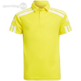 Koszulka dla dzieci adidas Squadra 21 Polo żółta GP6426 Adidas teamwear