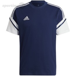Koszulka męska adidas Condivo 22 Tee granatowa HA6267 Adidas teamwear