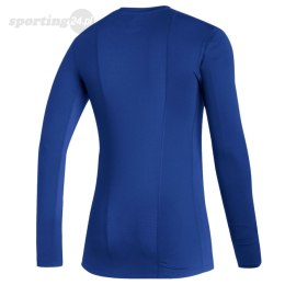 Koszulka męska adidas Compression Long Sleeve Tee niebieska GU7335 Adidas teamwear
