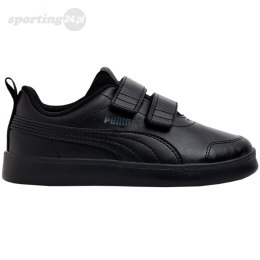 Buty dla dzieci Puma Courtflex v2 V PS czarne 371543 06 Puma