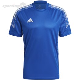 Koszulka męska adidas Condivo 21 Training Jersey niebieska GH7165 Adidas teamwear