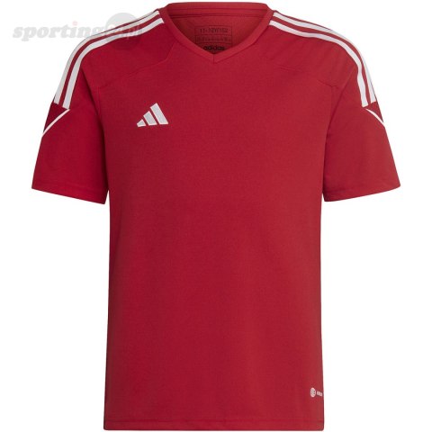 Koszulka dla dzieci adidas Tiro 23 League Jersey czerwona HR4619 Adidas teamwear