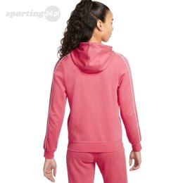 Bluza damska Nike Nsw Mlnm Essential Flecee FZ Hoody różowa CZ8338 622 Nike
