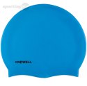 Czepek pływacki silikonowy Crowell Mono Breeze kol.2 niebieski Crowell