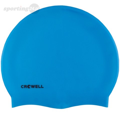 Czepek pływacki silikonowy Crowell Mono Breeze kol.2 niebieski Crowell