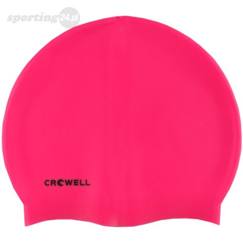 Czepek pływacki silikonowy Crowell Mono Breeze kol.3 różowy Crowell