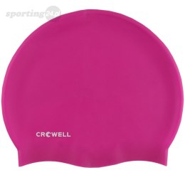 Czepek pływacki silikonowy Crowell Mono Breeze kol.4 fioletowy Crowell