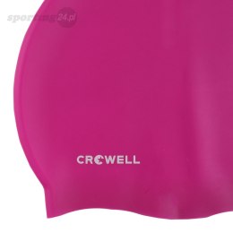 Czepek pływacki silikonowy Crowell Mono Breeze kol.4 fioletowy Crowell