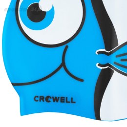 Czepek pływacki silikonowy dla dzieci Crowell Nemo Jr niebieski Crowell