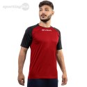 Koszulka Givova Capo MC czerwono-czarna MAC03 1210 Givova
