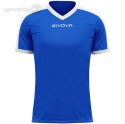 Koszulka Givova Revolution Interlock niebiesko-biała MAC04 0203 Givova