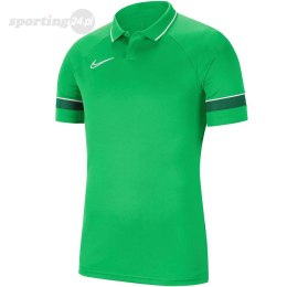Koszulka męska Nike DF Academy 21 Polo SS zielona CW6104 362 Nike Team