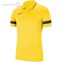 Koszulka męska Nike DF Academy 21 Polo SS żółta CW6104 719 Nike Team