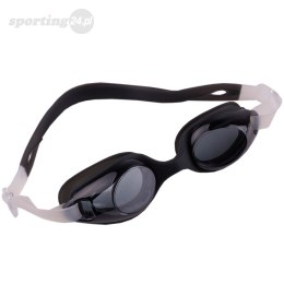 Okulary pływackie dla dzieci Crowell Sandy czarno-białe Crowell