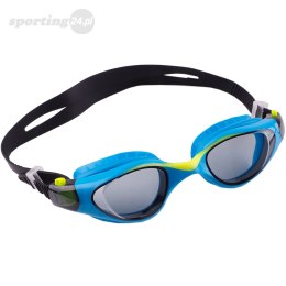 Okulary pływackie dla dzieci Crowell Splash niebiesko-czarne 01 Crowell
