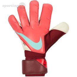 Rękawice bramkarskie Nike Goalkeeper Grip3 FA20 czerwono-bordowe CN5651 660 Nike Football