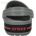 Chodaki męskie Crocs Crocband Clog szaro-pomarańczowe 11016 01U Crocs