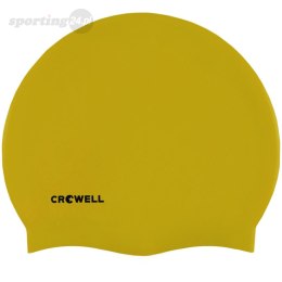 Czepek pływacki silikonowy Crowell Mono Breeze kol.8 żółty Crowell