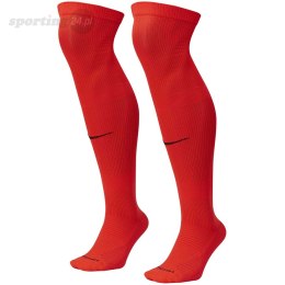 Getry piłkarskie Nike NK Matchfit Knee High - Team czerwone CV1956 635 Nike Team