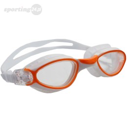 Okulary pływackie Crowell GS22 VITO biało-pomarańczowe 02 Crowell