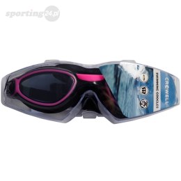 Okulary pływackie Crowell GS22 VITO czarno-różowe 03 Crowell