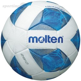 Piłka nożna Molten Vantaggio biało-niebieska F4A2810/F5A2810 Molten