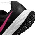 Buty damskie Nike Revolution 6 Next czarno-różowe DC3729 002 Nike