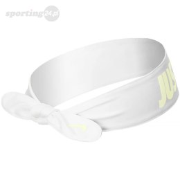 Opaska na głowę Nike Dri-Fit Tie biało-żółta N1003463132OS Nike Football