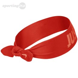 Opaska na głowę Nike Dri-Fit Tie czerwona N1003463643OS Nike Football