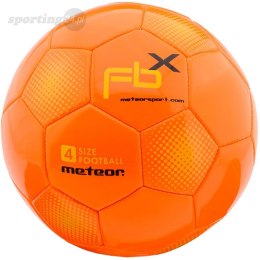 Piłka nożna Meteor FBX 4 pomarańczowa 37006 Meteor