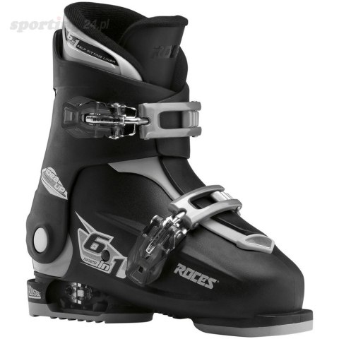 Buty narciarskie Roces Idea Up Junior czarno-srebrne 450491 00022 Roces