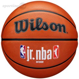 Piłka koszykowa Wilson JR NBA Logo Auth Outdoor pomarańczowa WZ3011801XB5 Wilson