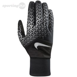 Rękawiczki męskie do biegania Nike Dri-Fit Tempo 360 czarno-srebrne NRGF4003 Nike Football