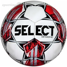 Piłka nożna Select Diamond 4 v23 biało-czerwona 17747 Select
